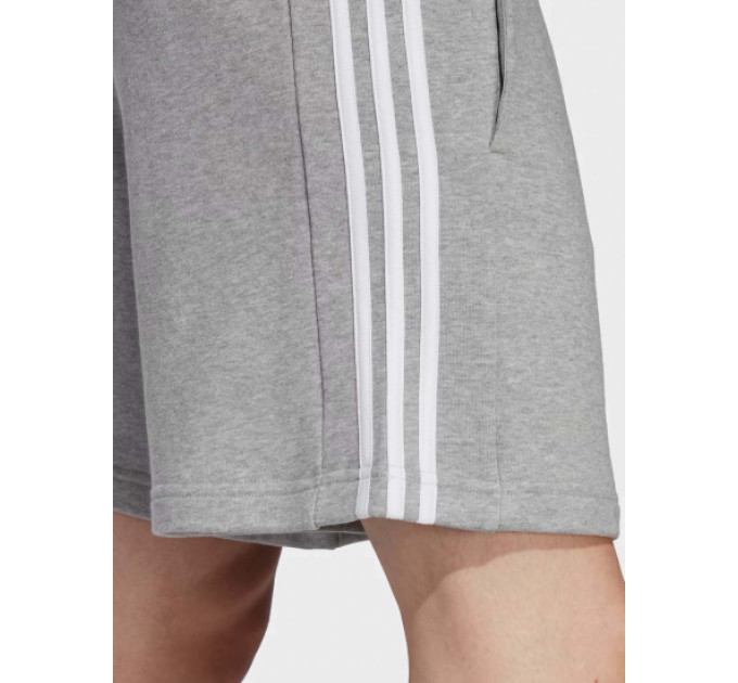 Чоловічі Шорти Adidas Essentials French Terry 3-Stripes Shorts Сірий XL (7dIC9437 XL)