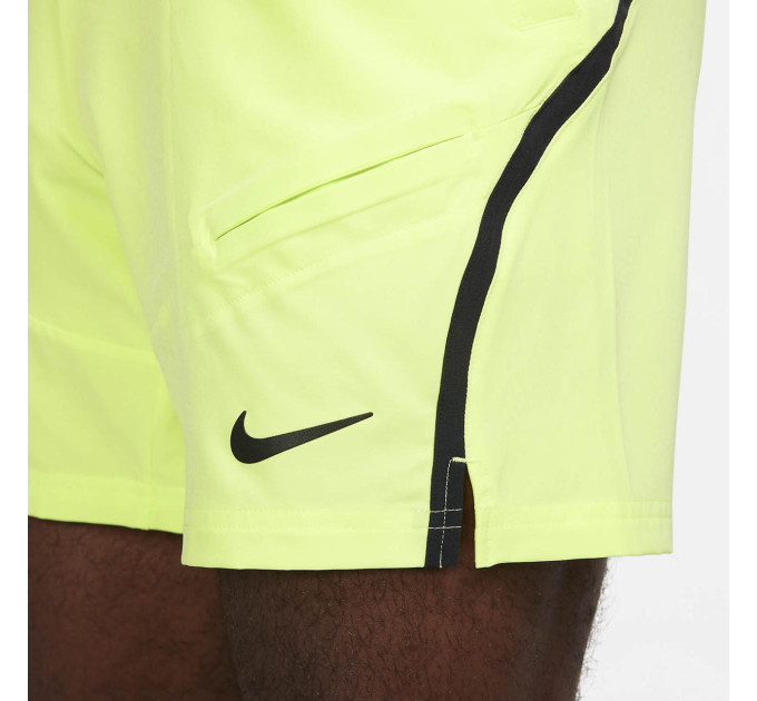 Чоловічі Шорти Nike M NKCT DF ADVTG SHORT 7IN Жовтий L (FD5336-736 L)