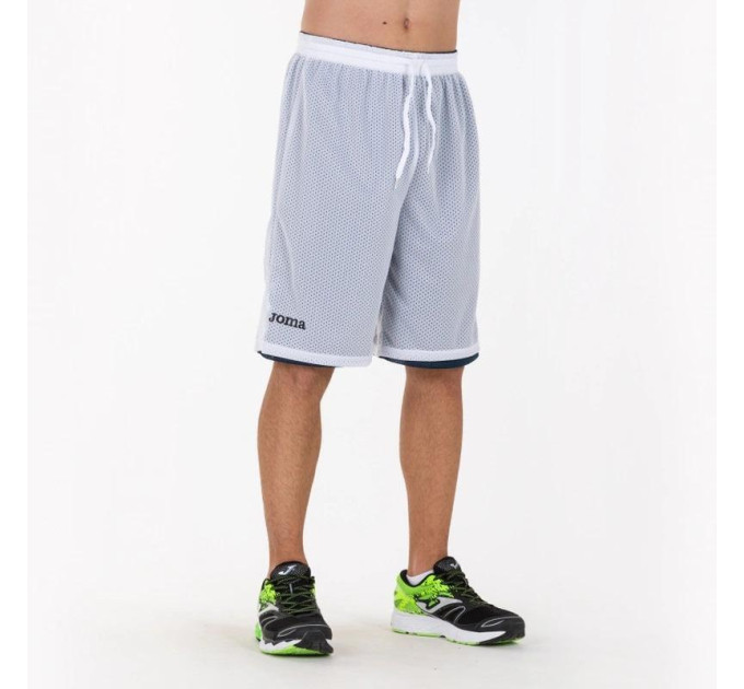 Чоловічі шорти Joma ROOKIE Білий Темно-синій 2XL-3XL (100529.300 2XL-3XL)