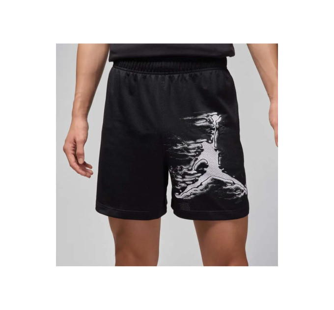 Чоловічі Шорти Jordan M DF SPRT GFX SHORT Чорний M (7dHQ8665-010 M)