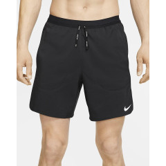 Чоловічі Шорти для бігу 2 в 1 Nike Flex Stride Чорний S (7dCJ5471-010 S)