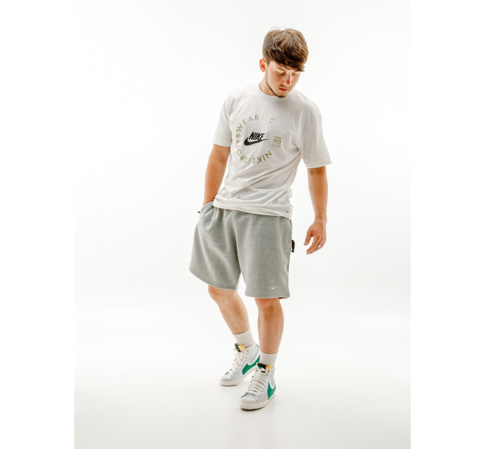 Чоловічі Шорти Nike U NRG SOLO SWOOSH FLC SHORT Сірий XL (7dDV3055-063 XL)