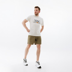 Чоловічі Шорти New Balance Essentials Reimagined Woven Хакі L (7dMS31519CGN L)