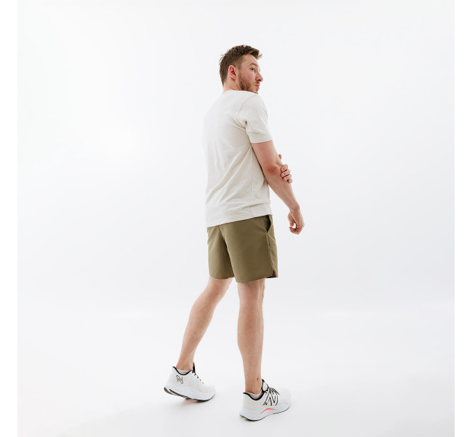 Чоловічі Шорти New Balance Essentials Reimagined Woven Хакі L (7dMS31519CGN L)