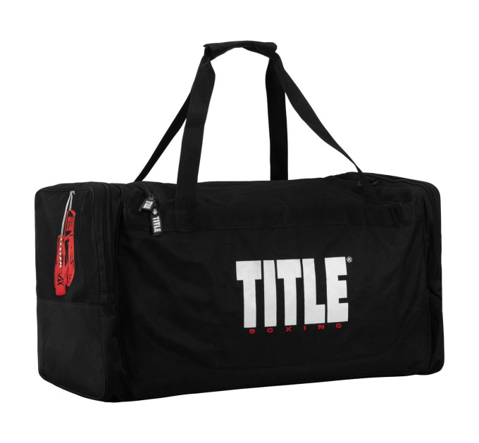 Спортивна сумка TITLE Boxing Deluxe Gear Bag Black Спортивна сумка TITLE Boxing Deluxe Gear Bag Black