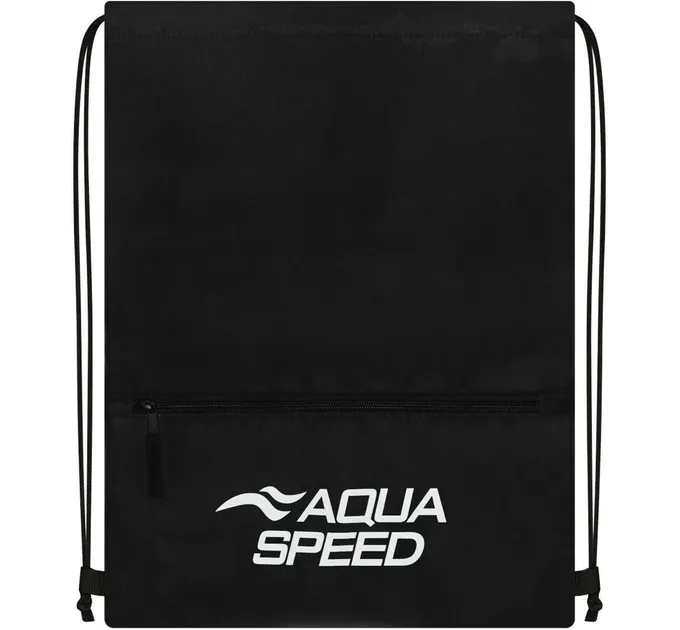 Сумка Aqua Speed GEAR SACK ZIP 9322 Чорний 45х34см (239-07)