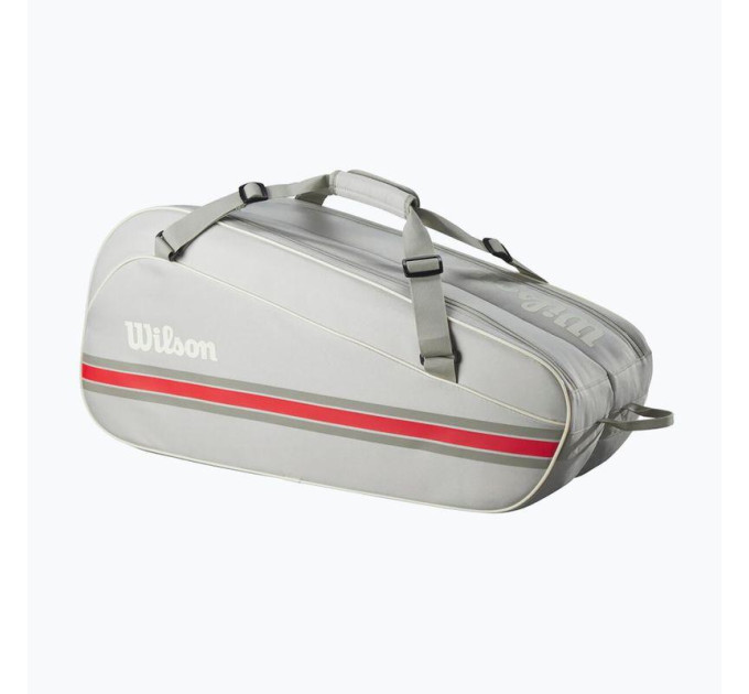 Чохол Wilson 6PK TEAM RACKET BAG 2025 Сірий 76,2 x 24,13 x 33,02 см (WR8039903001)