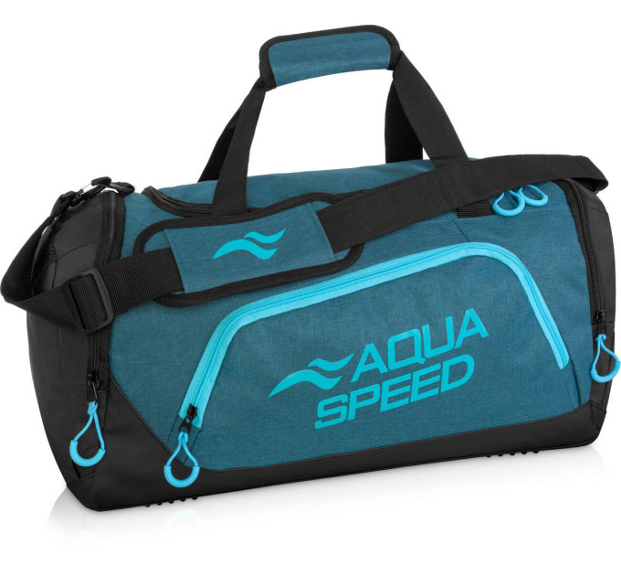 Cумка Aqua Speed Duffel bag M 60147 Темно-бірюзовий 48x25x29см (141-24)