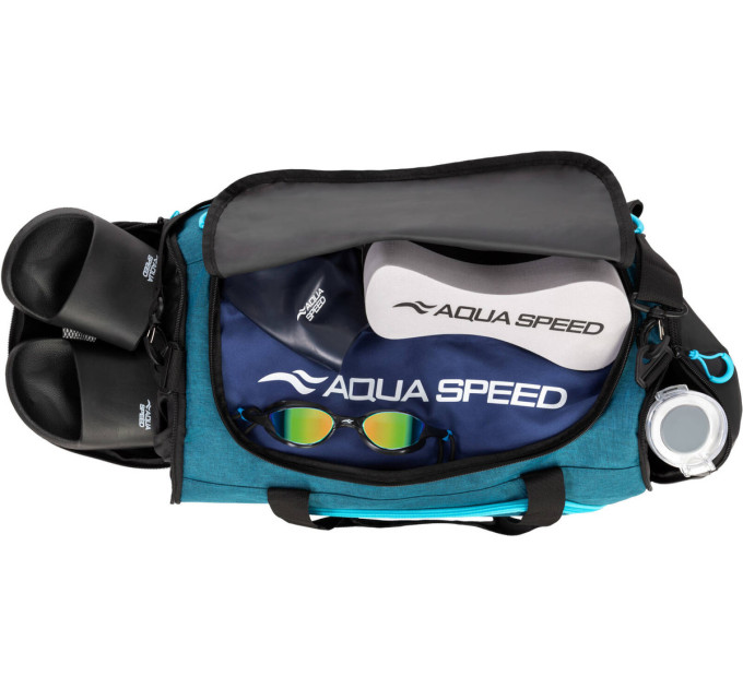 Cумка Aqua Speed Duffel bag M 60147 Темно-бірюзовий 48x25x29см (141-24)