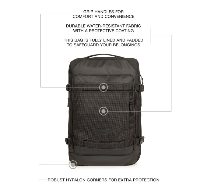 Чоловіча Сумка Eastpak TRAVELPACK CNNCT Чорний One size (7dEK0A5B7Z80W One size)