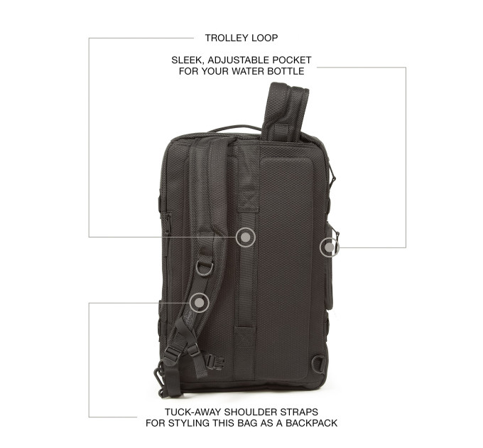 Чоловіча Сумка Eastpak TRAVELPACK CNNCT Чорний One size (7dEK0A5B7Z80W One size)