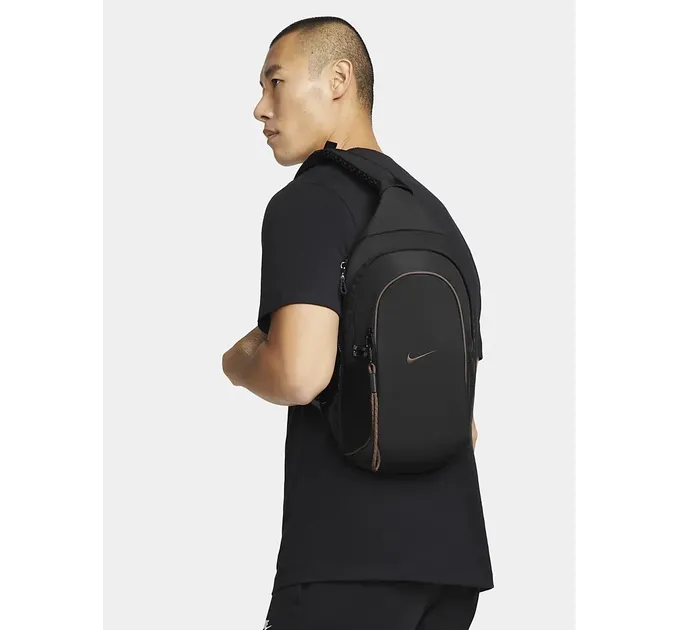 Сумка через плече NIKE NSW ESSENTIALS SLING BAG 1L Чорний 12.5х21х4 см (DJ9796-010)