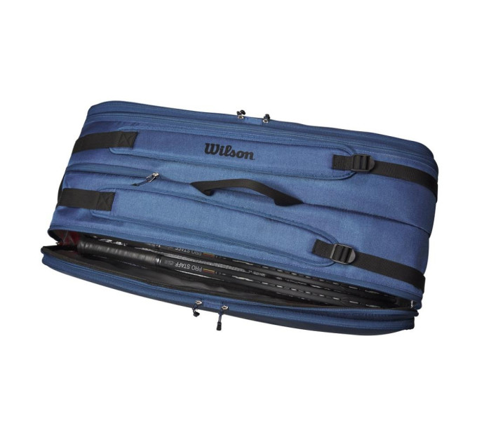 Тенісний чохол Wilson ULTRA 12 PK TOUR RACKET BAG Blue WR8024001001