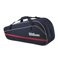 Чохол Wilson 6PK TEAM RACKET BAG 2025 Темно-синій 76,2 x 24,13 x 33,02 см (WR8039901001)