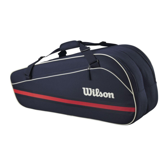 Чохол Wilson 6PK TEAM RACKET BAG 2025 Темно-синій 76,2 x 24,13 x 33,02 см (WR8039901001)