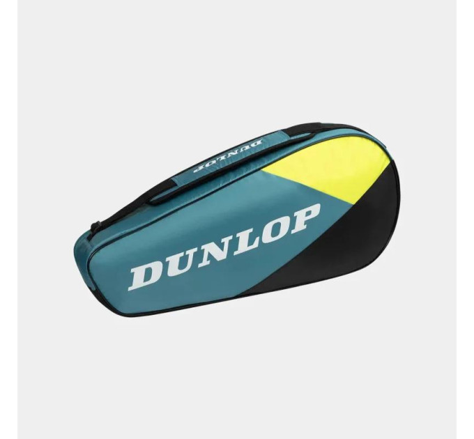 Чохол Dunlop Tac SX club 3 racket teal/black/yelllow 10364028
