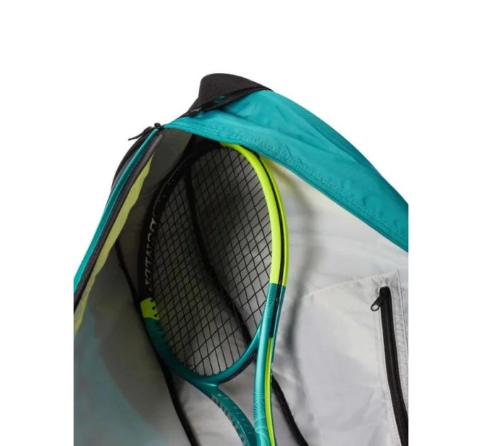Чохол Dunlop Tac SX club 3 racket teal/black/yelllow 10364028