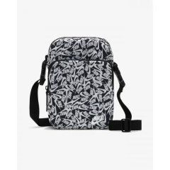 Сумка через плече Nike NK HERITAGE CRSSBDY - ACCS PRN чорний, білий Уні 27 х 6 х 15 см FD5595-010