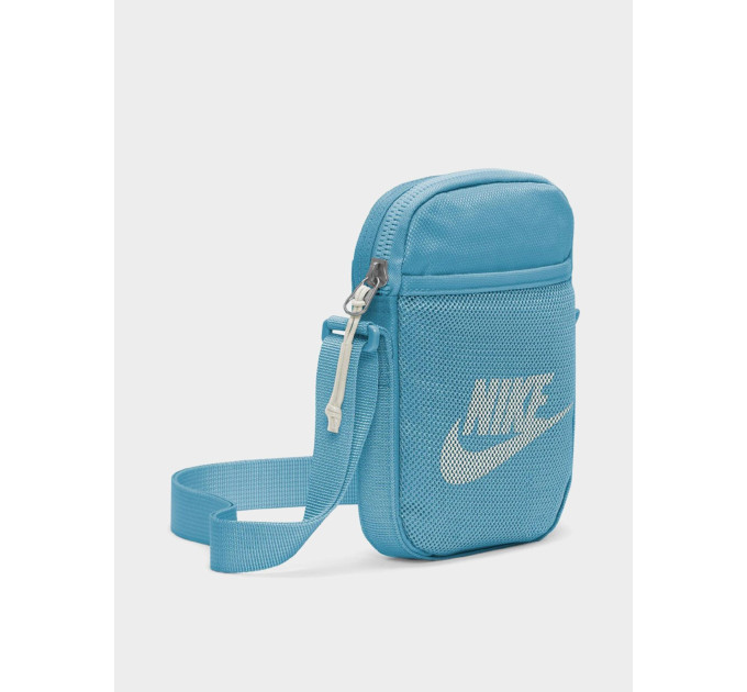 Сумка на плече Nike NK HERITAGE S CROSSBODY 1L Блакитний 18x13x3 (BA5871-407)