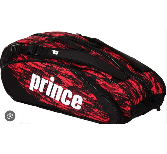 Чохол Prince Tour team squash collection black/red 6P885017