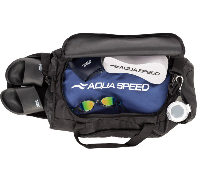Cумка Aqua Speed Duffel bag L 60148 Чорний 55x26x30см (141-07)