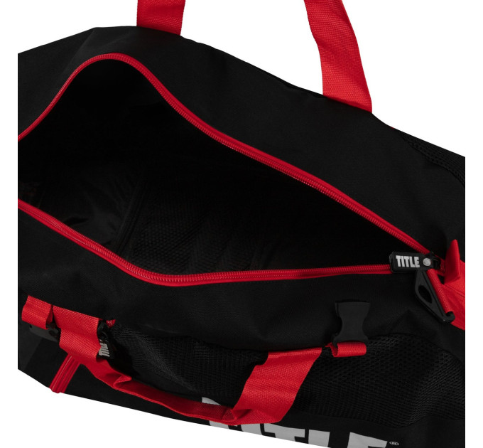 Спортивна сумка TITLE Boxing Champion Sport Bag/Backpack Black/Red