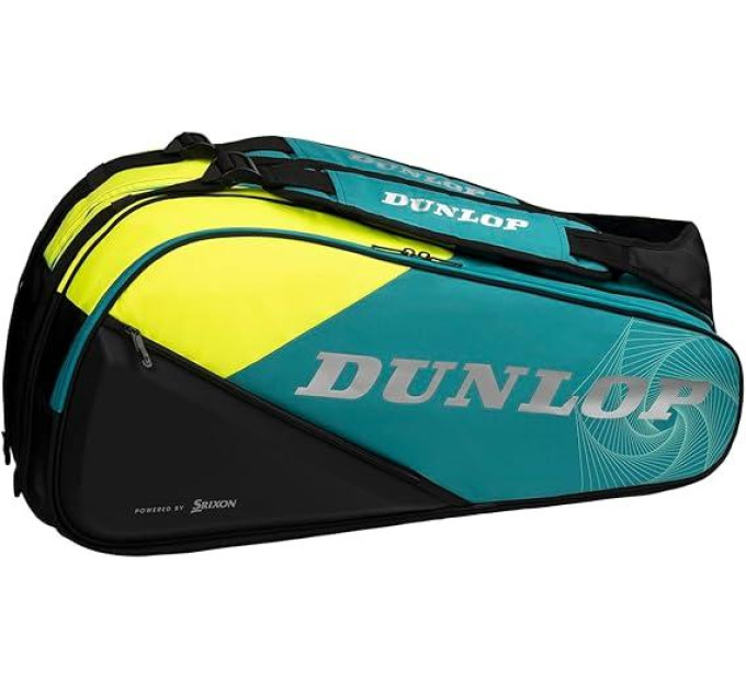 Чохол Dunlop Tac SX performance 8 racket teal/black/yelllow 10364023