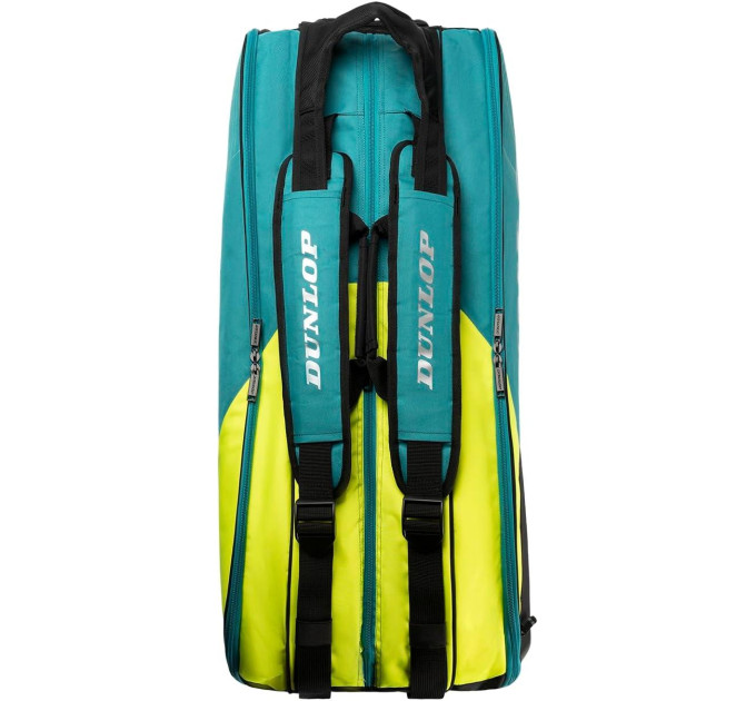 Чохол Dunlop Tac SX performance 8 racket teal/black/yelllow 10364023