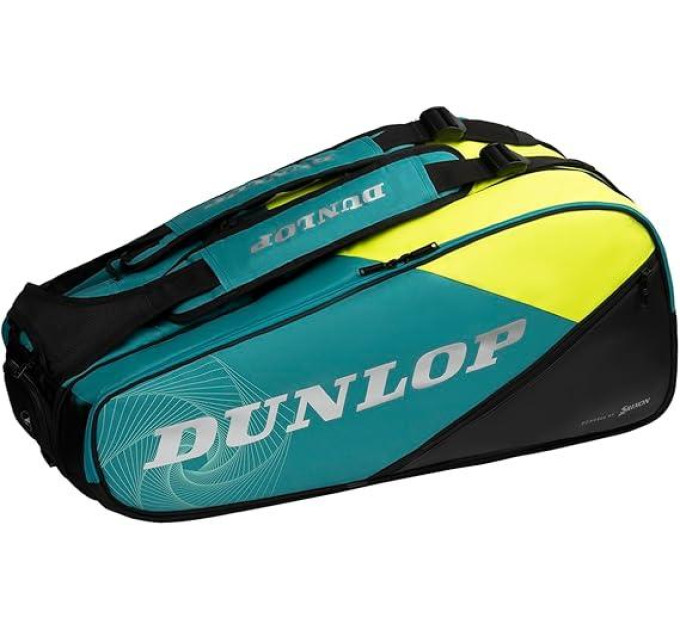Чохол Dunlop Tac SX performance 8 racket teal/black/yelllow 10364023