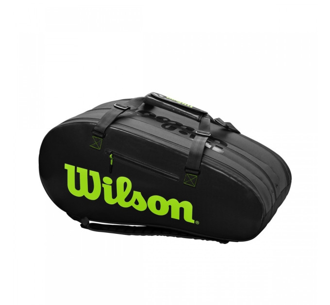 Тенісний Чохол Wilson Super Tour 3 Compartment Black/Green (WR8004101001)