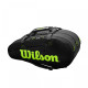 Тенісний Чохол Wilson Super Tour 3 Compartment Black/Green (WR8004101001)