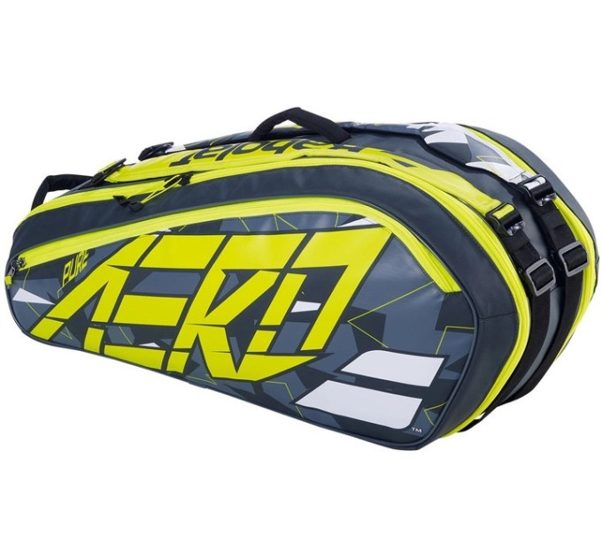 Чохол Babolat RH X 6 Pure Aero GREY/YELLOW/WHITE 751222/370 Чохол Babolat RH X 6 Pure Aero GREY/YELLOW/WHITE 751222/370