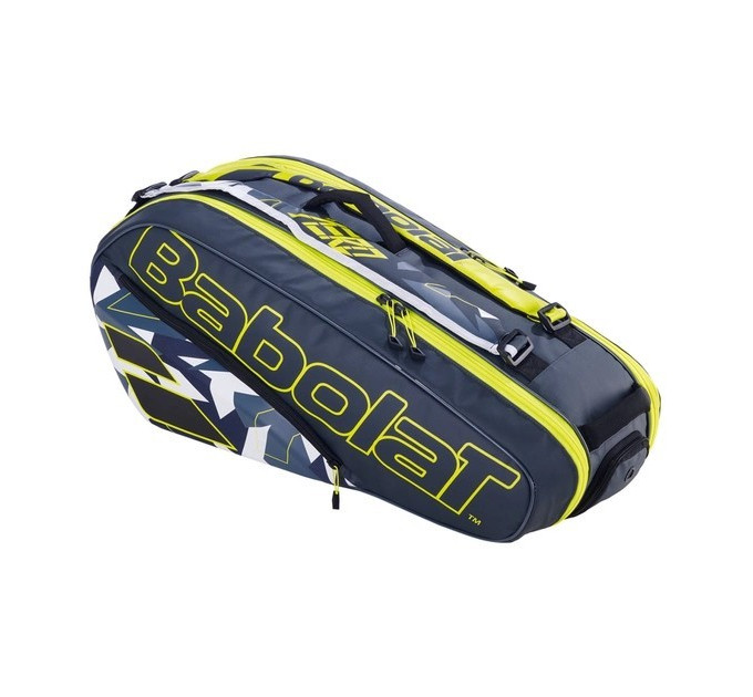 Чохол Babolat RH X 6 Pure Aero GREY/YELLOW/WHITE 751222/370