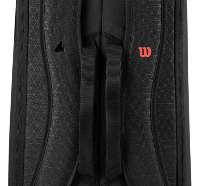 Чохол Wilson CLASH V3 6PK RACQUET BAG Чорний 74 x 25,4 x 33 см (WR8038101001)