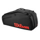 Чохол Wilson CLASH V3 6PK RACQUET BAG Чорний 74 x 25,4 x 33 см (WR8038101001)