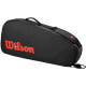 Чохол Wilson CLASH V3 3PK RACQUET BAG BLACK/INFRARED WR8038001001