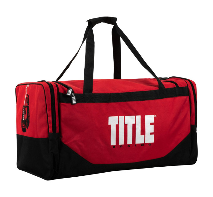 Спортивна сумка TITLE Boxing Deluxe Gear Bag Red (70л.) Спортивна сумка TITLE Boxing Deluxe Gear Bag Red (70л.)