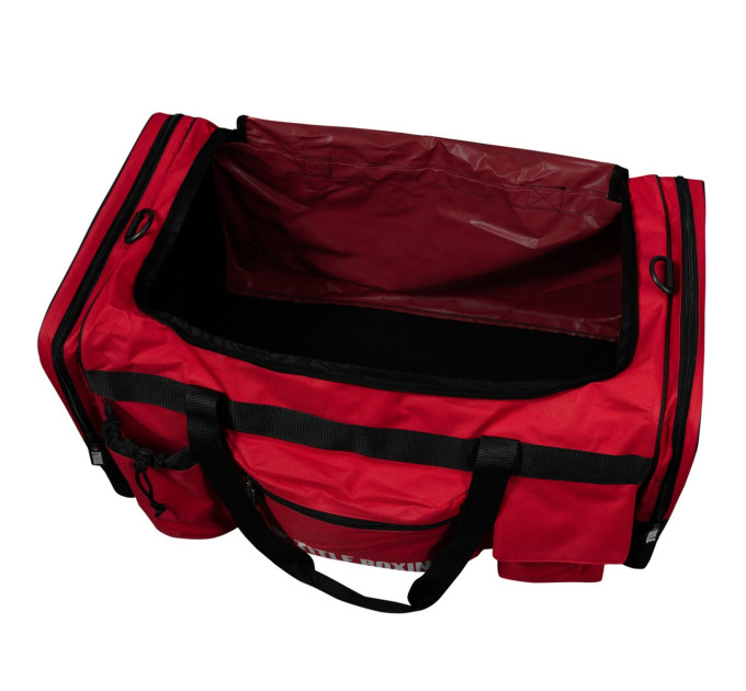 Спортивна сумка TITLE Boxing Deluxe Gear Bag Red (70л.)