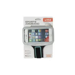 Чохол для телефону SPORTS ARMBAND Чорний, Білий 135х67мм (LS3720B)