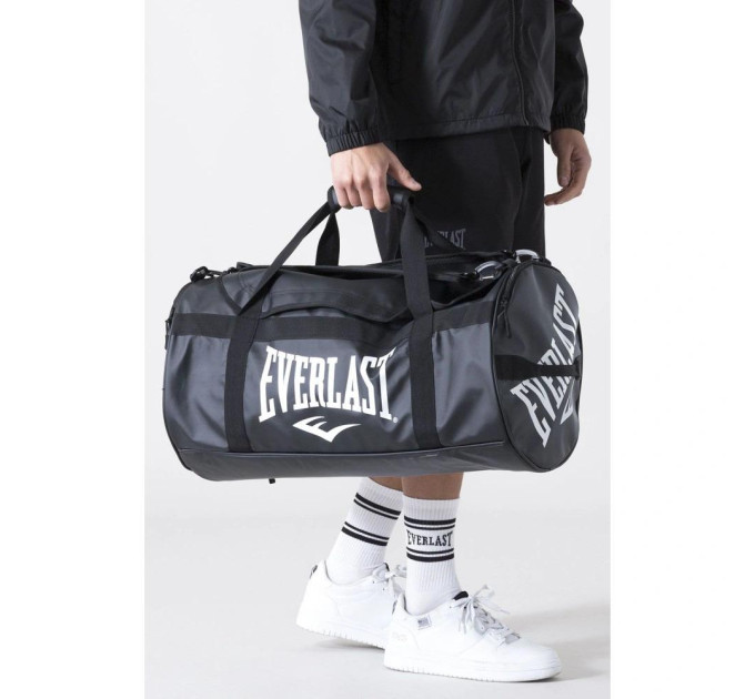 Спортивна сумка Everlast DUFFLE BAG LARGE (LOGO) 60L Чорний 32 х 60 х 32 см (EVB800N27)