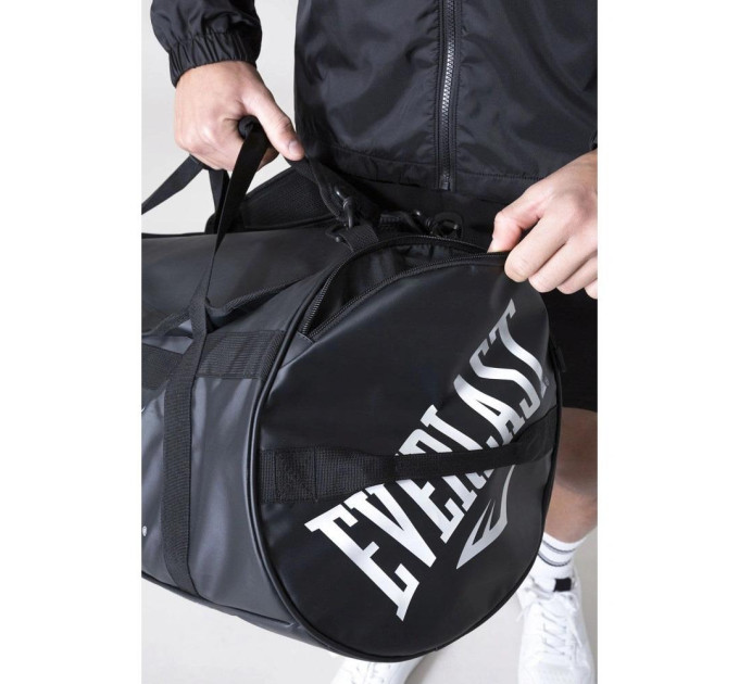 Спортивна сумка Everlast DUFFLE BAG LARGE (LOGO) 60L Чорний 32 х 60 х 32 см (EVB800N27)
