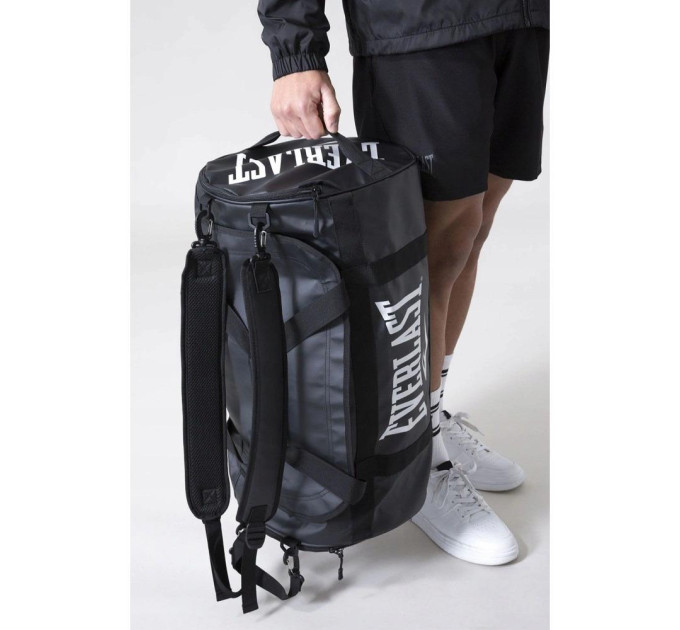 Спортивна сумка Everlast DUFFLE BAG LARGE (LOGO) 60L Чорний 32 х 60 х 32 см (EVB800N27)