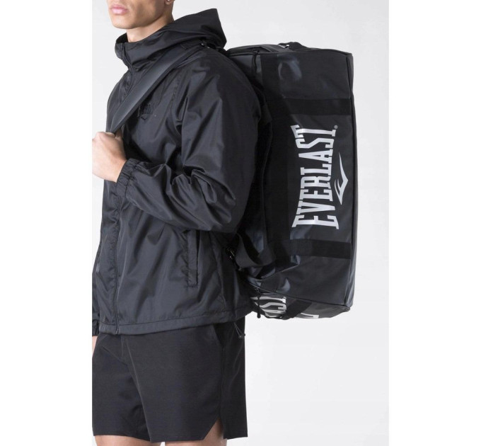 Спортивна сумка Everlast DUFFLE BAG LARGE (LOGO) 60L Чорний 32 х 60 х 32 см (EVB800N27)