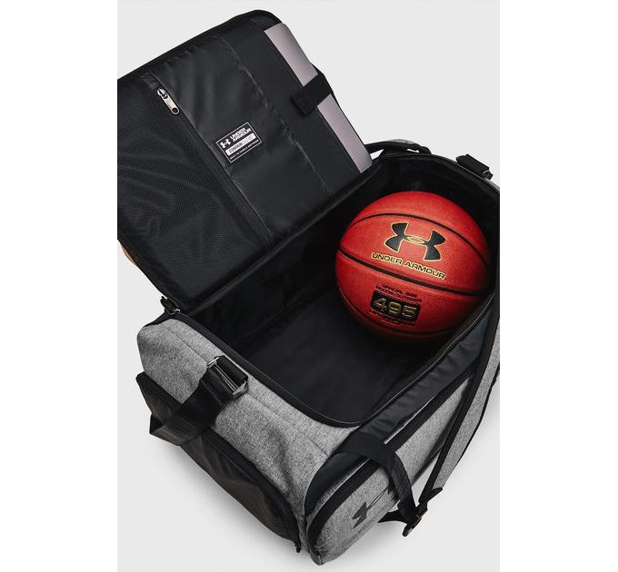 Сумка UA Contain Duo MD BP Duffle 50L сірий Уні 60x47x30 см 1381919-025