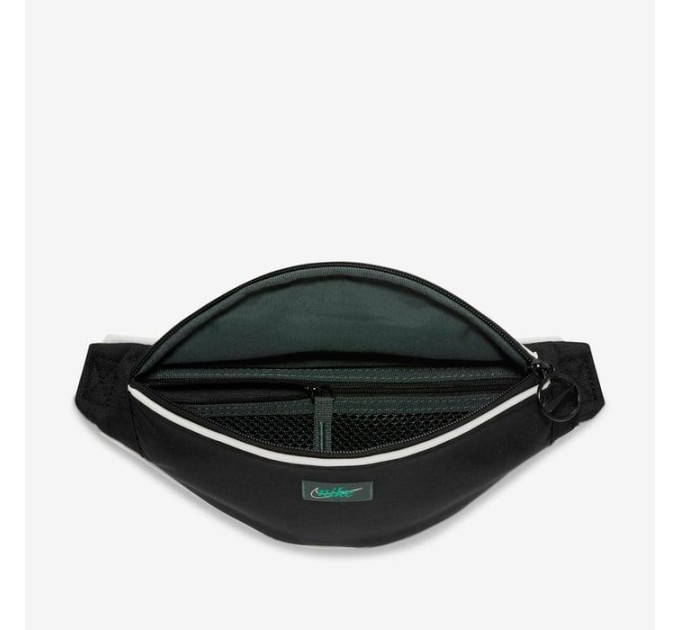 Сумка на пояс Nike NK HERITAGE S WSTPCK - RETRO 1L Чорний 28х8х13 см (DR6266-013)