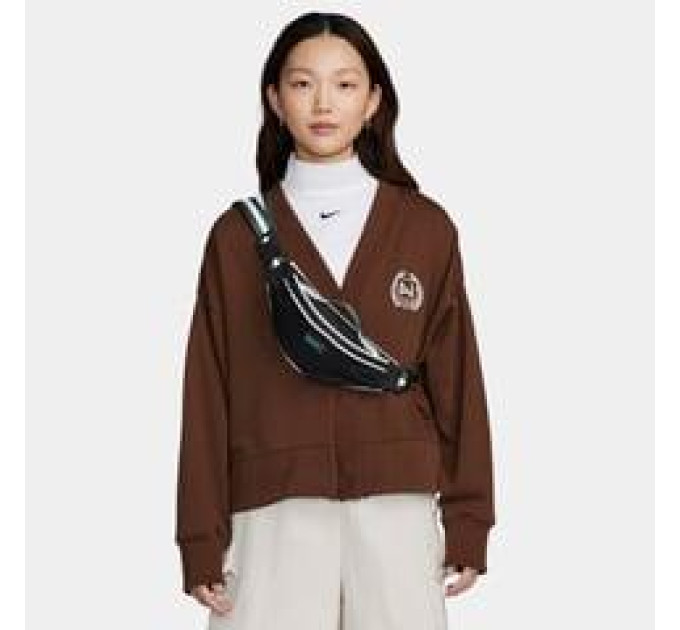 Сумка на пояс Nike NK HERITAGE S WSTPCK - RETRO 1L Чорний 28х8х13 см (DR6266-013)