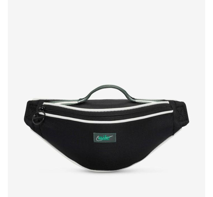 Сумка на пояс Nike NK HERITAGE S WSTPCK - RETRO 1L Чорний 28х8х13 см (DR6266-013)