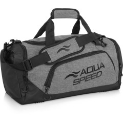 Cумка Aqua Speed Duffel bag L 60151 Сірий, Чорний 55x26x30см (141-37)