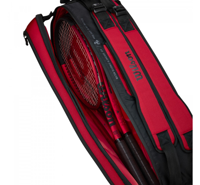 Чохол Wilson SUPER TOUR 9PK CLASH V2.0 BK/RD WR8016401001