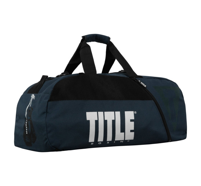 Спортивна сумка TITLE Boxing Champion Sport Bag/Backpack Blue/Black